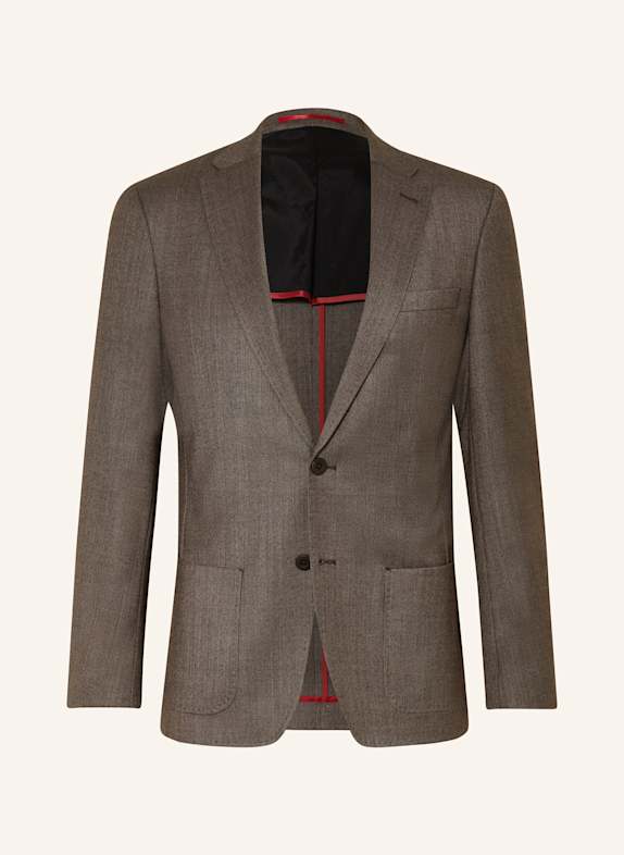 Roy Robson Oblekové sako Slim Fit A230 LIGHT/PASTEL BROWN