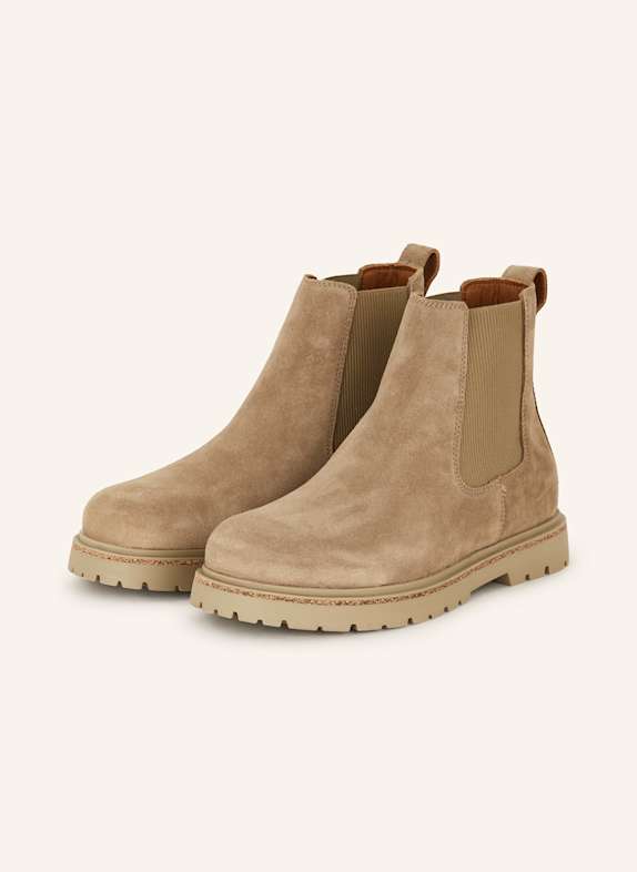BIRKENSTOCK Chelsea boots HIGHWOOD SLIP ON TAUPE