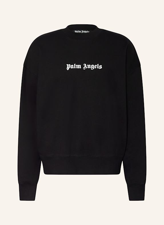 Palm Angels Oversized mikina ČERNÁ