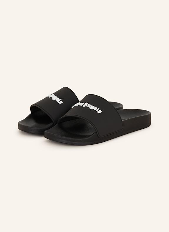 Palm Angels Slides BLACK/ WHITE