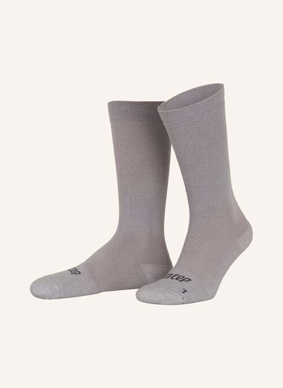 cep Skarpety FLIGHT COMPRESSION – TALL z wełną merino 180 LIGHT GREY