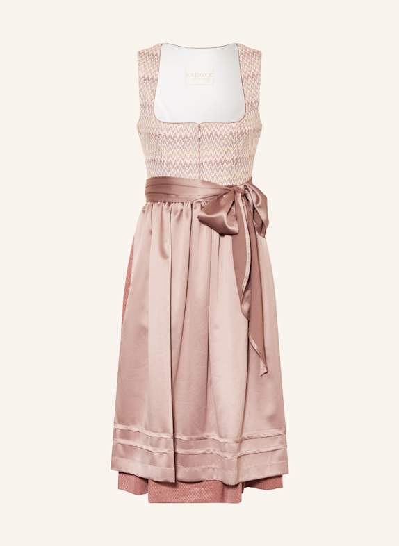 KRÜGER Dirndl MISSIONI ROSÉ/ GELB/ WEISS