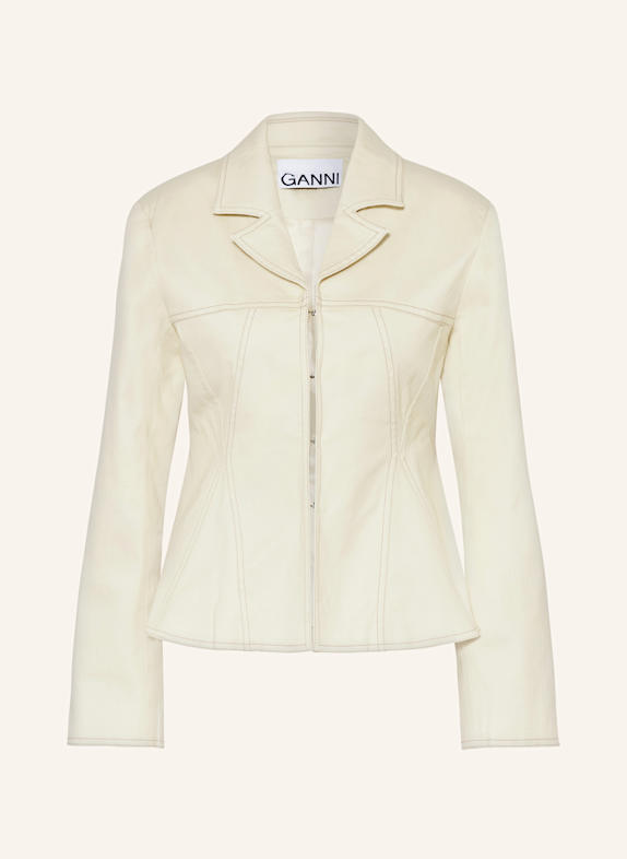 GANNI Blazer BEIGE