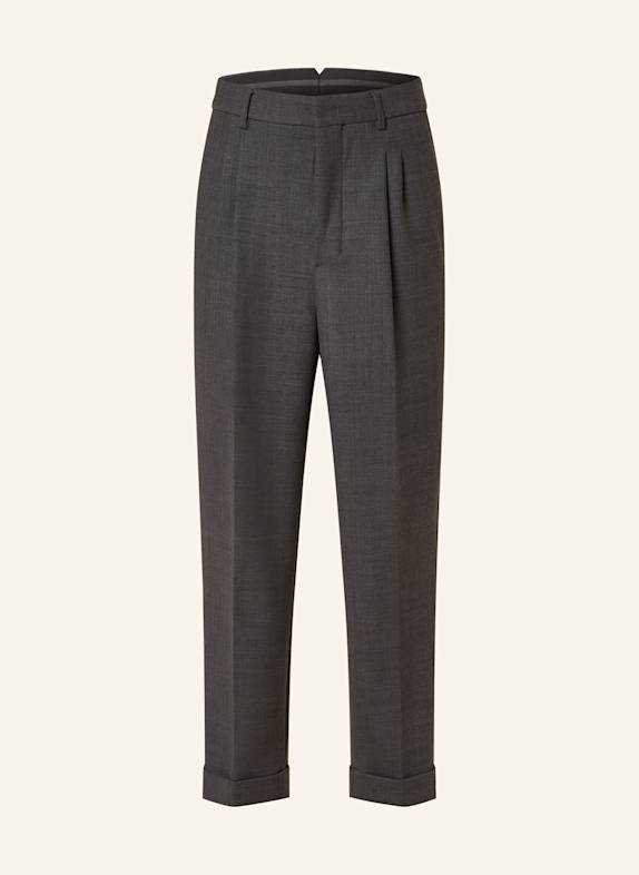 AMI PARIS Trousers regular fit DARK GRAY