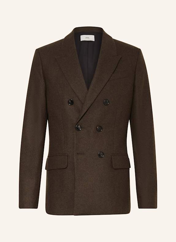 AMI PARIS Sakko Extra Slim Fit DUNKELBRAUN