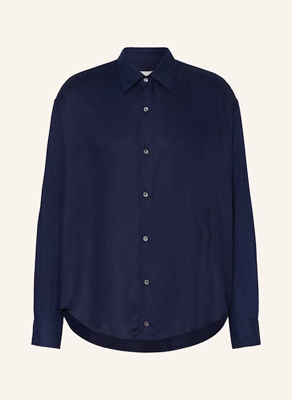 AMI PARIS Shirt comfort fit DARK BLUE