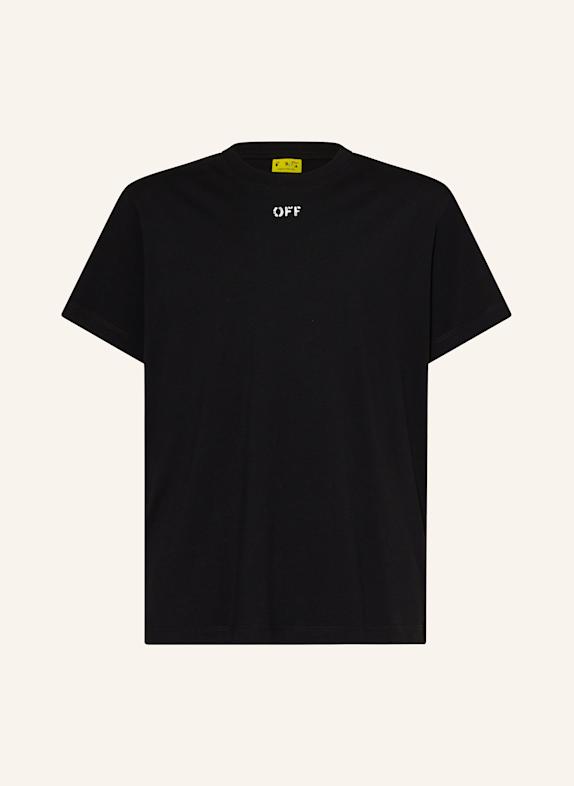 Off-White T-shirt CZARNY