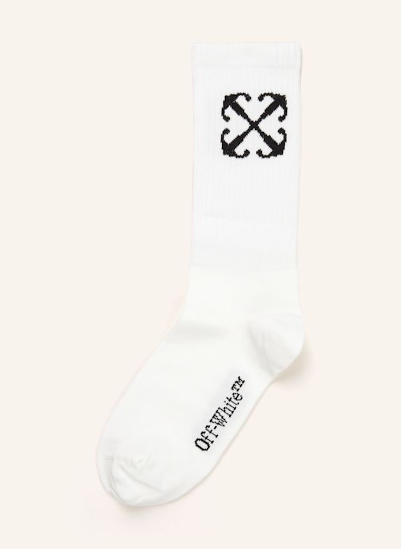 Off-White Ponožky White - Black
