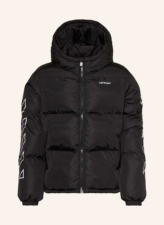Off-White Kurtka pikowana CZARNY