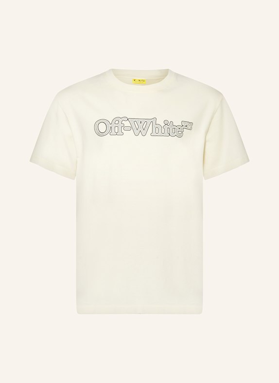 Off-White T-shirt KREMOWY