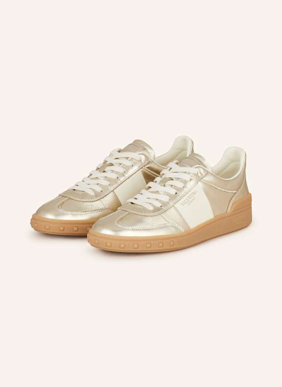 VALENTINO GARAVANI Sneakers UPVILLAGE GOLD/ CREAM/ BEIGE