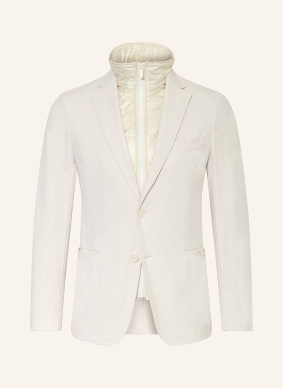BOSS Sakko HANRY Slim Fit mit herausnehmbarer Blende 131 Open White