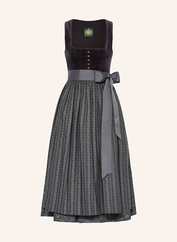 Hammerschmid Dirndl SCHLIERSEE DARK GRAY/ GRAY/ LIGHT GRAY