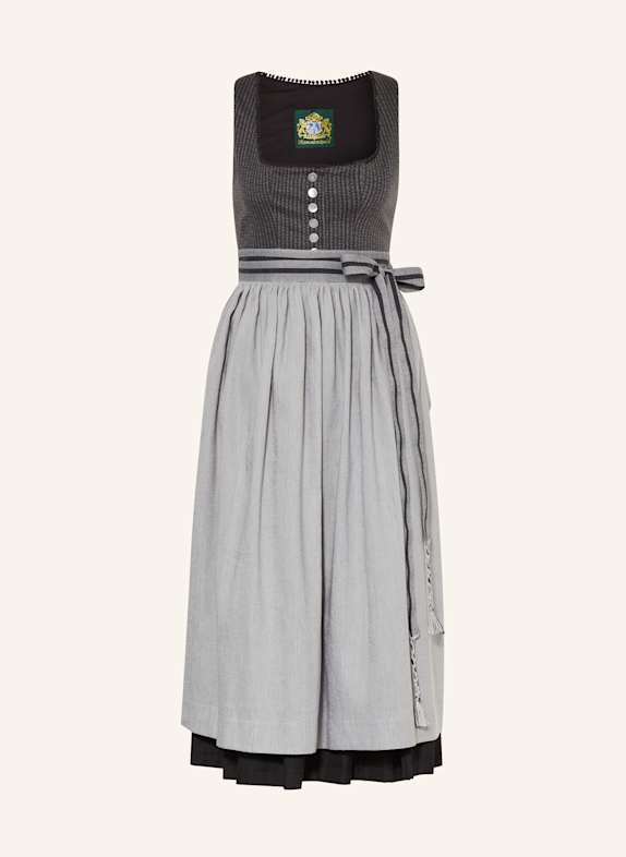 Hammerschmid Dirndl PILLERSEE GRAY/ LIGHT GRAY/ BLACK