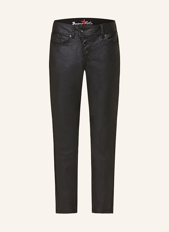 Buena Vista mALIBU 7/8 trousers in leather look BLACK