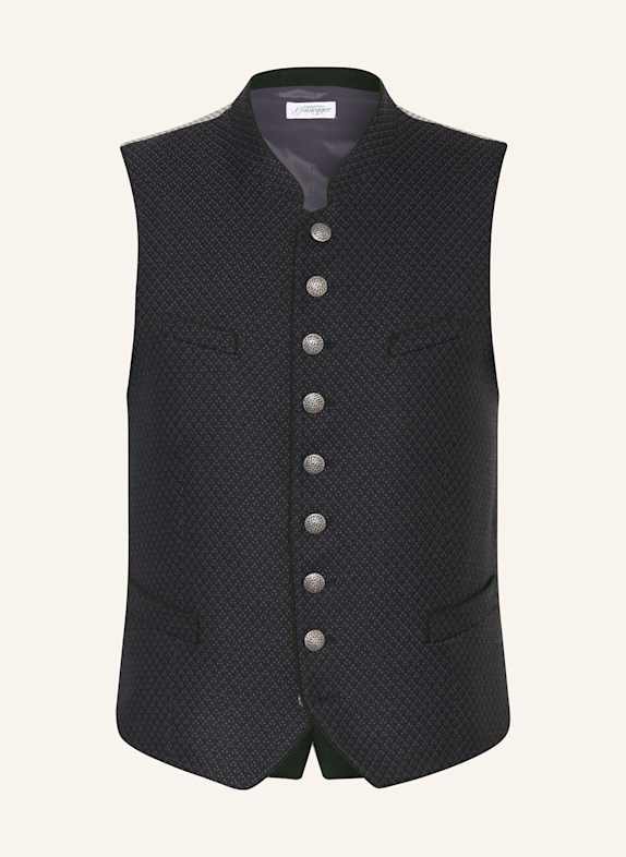 Grasegger stussy checker work shirt 1110066 blue mple BLACK