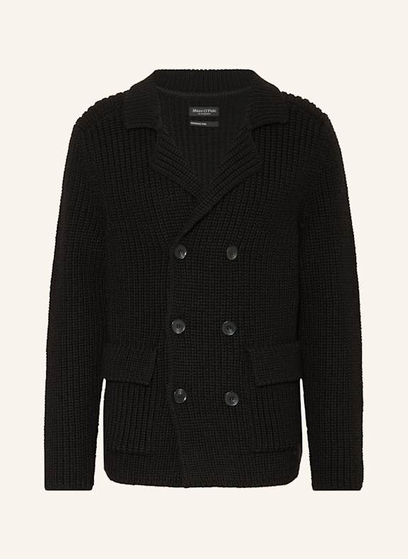 Marc O'Polo Strickjacke SCHWARZ