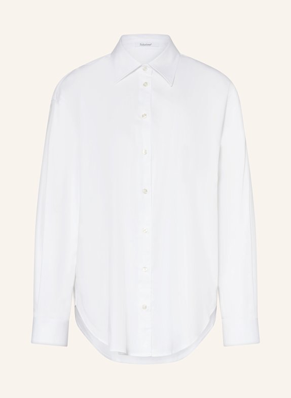 Soluzione Oversized shirt blouse WHITE