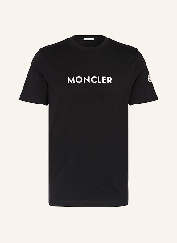 MONCLER T-shirt CZARNY