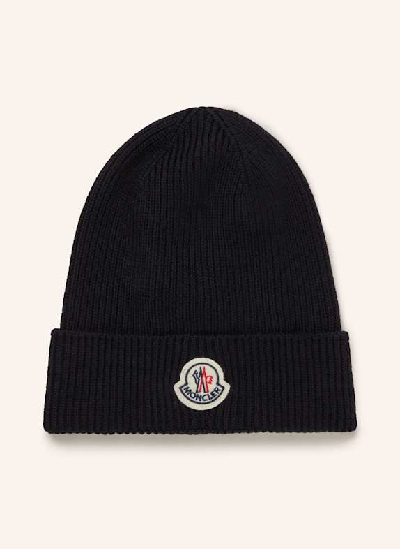 MONCLER Mütze DUNKELBLAU