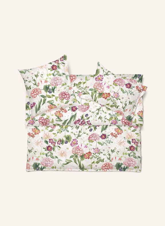 SCHLOSSBERG Bettbezug OPHELIA ROSA/ CREME/ GRÜN