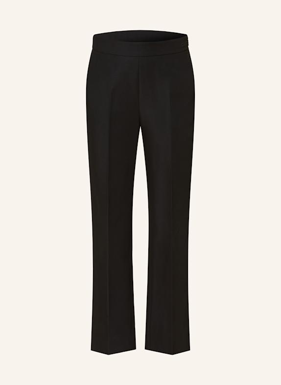 GUCCI Spodnie bootcut CZARNY