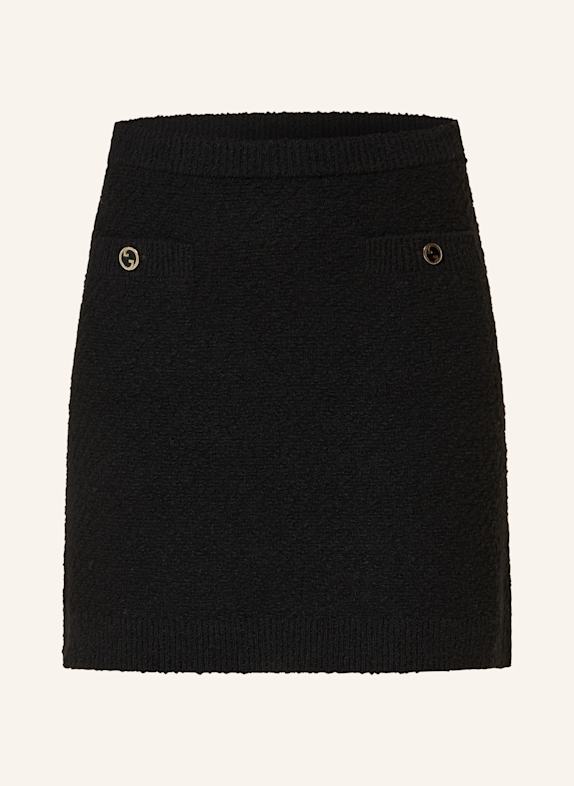 GUCCI Knit skirt BLACK
