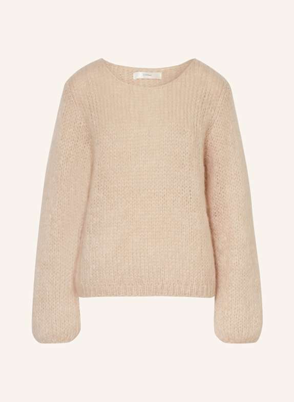 InWear Mohair sweater JETRAIW LIGHT BROWN