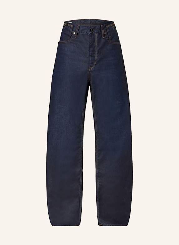 G-Star Calça jeans feminina cropped flare Consc G831 worn in deep frisian night