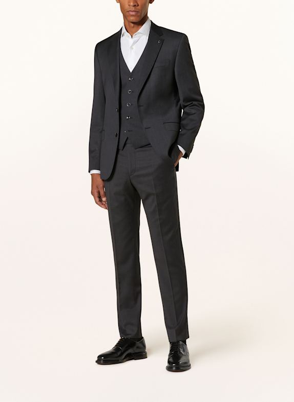 DIGEL Pantalon PER Modern Fit DONKERGRIJS
