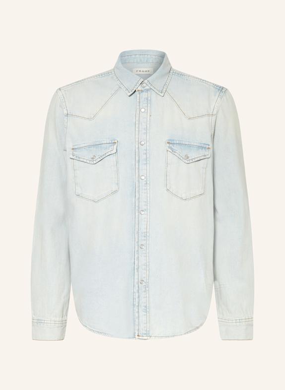 FRAME Jeans-Overshirt HELLBLAU