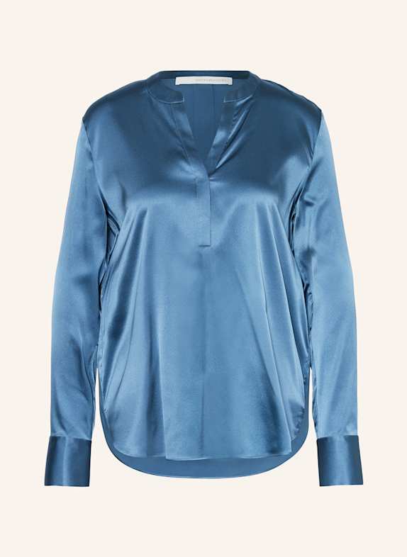 HERZEN'S ANGELEGENHEIT Shirt blouse in silk BLUE