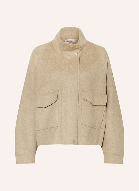 MRS & HUGS Boxy jacket BEIGE