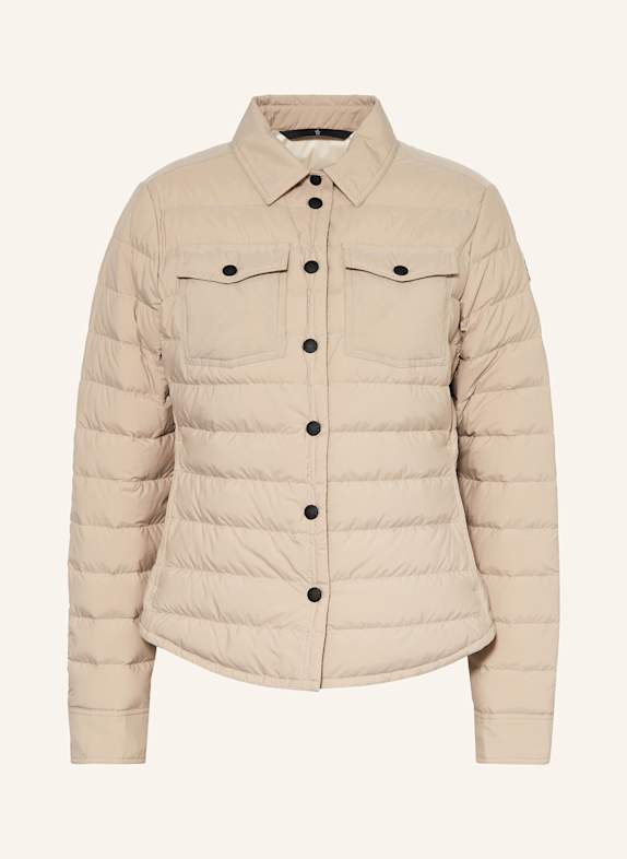 MONCLER GRENOBLE Down jacket ROZES LIGHT BROWN