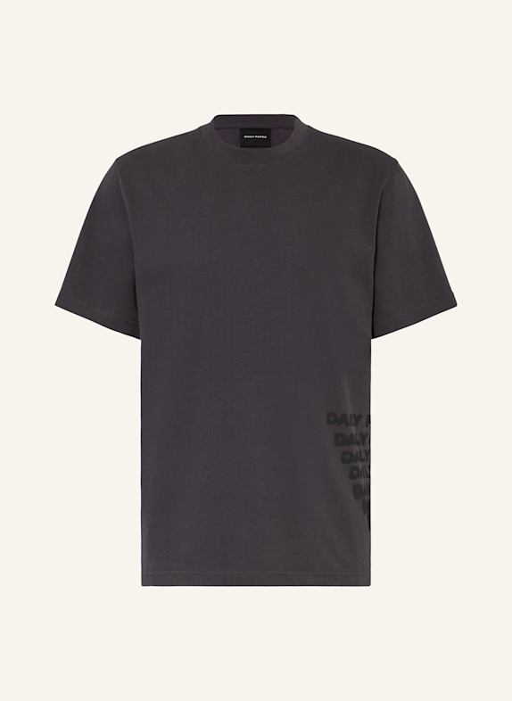DAILY PAPER T-Shirt OVERLOAD DUNKELGRAU
