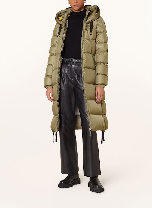 PARAJUMPERS Daunenmantel PANDA KHAKI