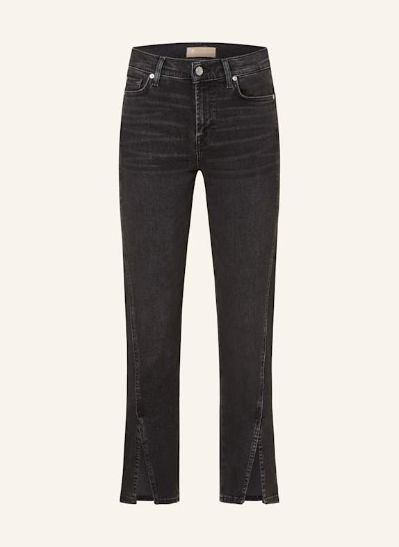 7 for all mankind Jeans THE STRAIGHT CROP BLACK