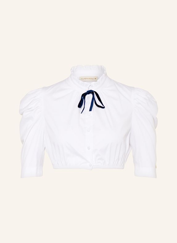 AlpenHERZ Dirndlbluse LOTTA WEISS