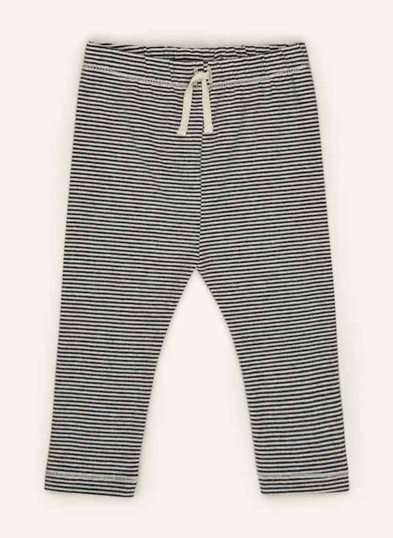 GRAY LABEL Legginsy CZARNY/ KREMOWY