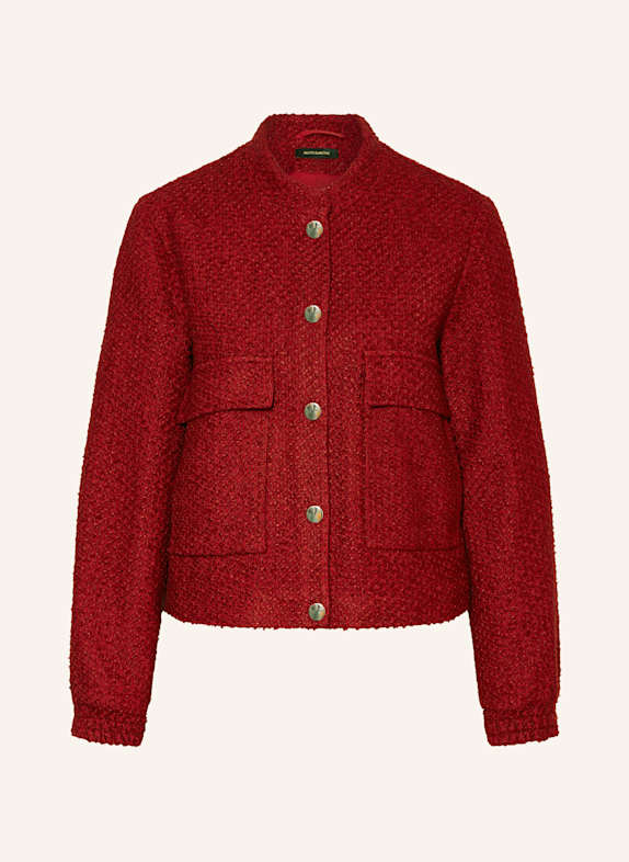 MORE & MORE Bouclé blazer DARK RED