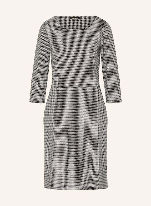 MORE & MORE Kleid mit 3/4-Arm SCHWARZ/ WEISS/ BEIGE