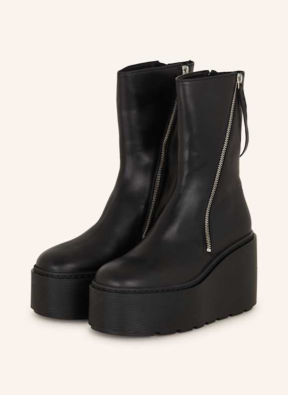 VIC MATIÉ Plateau-Boots SCHWARZ