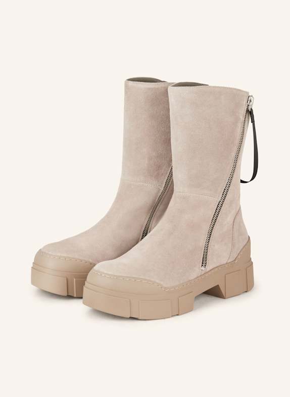 VIC MATIÉ Classic Ankle Boots TAUPE