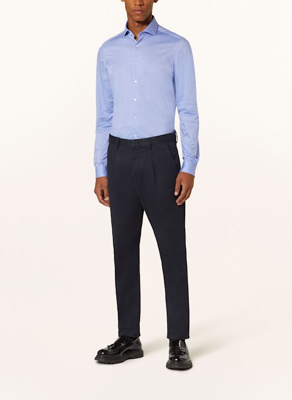 PAUL Hemd Slim Fit mit extralangem Arm HELLBLAU