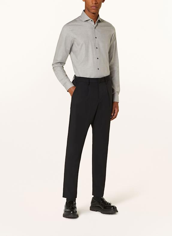 PAUL Slim fit skjorte GRÅ