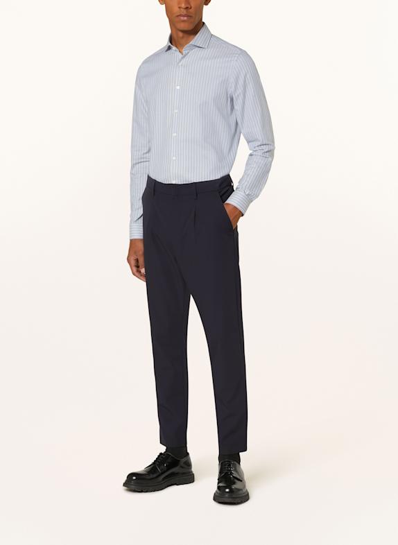 PAUL Overhemd Slim Fit LICHTBLAUW / CRÈME