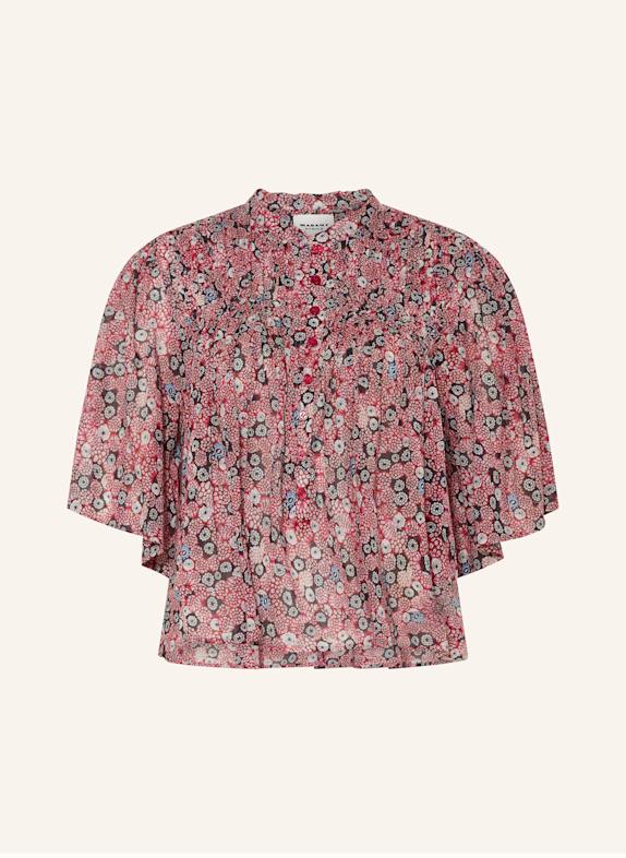 MARANT ÉTOILE Blusenshirt DESTINY PINK/ SCHWARZ/ WEISS