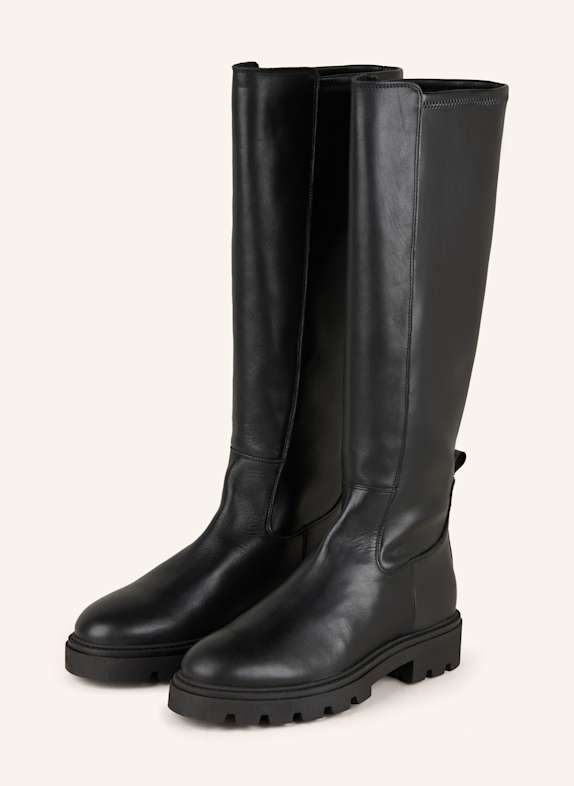 MRS & HUGS Stiefel SCHWARZ