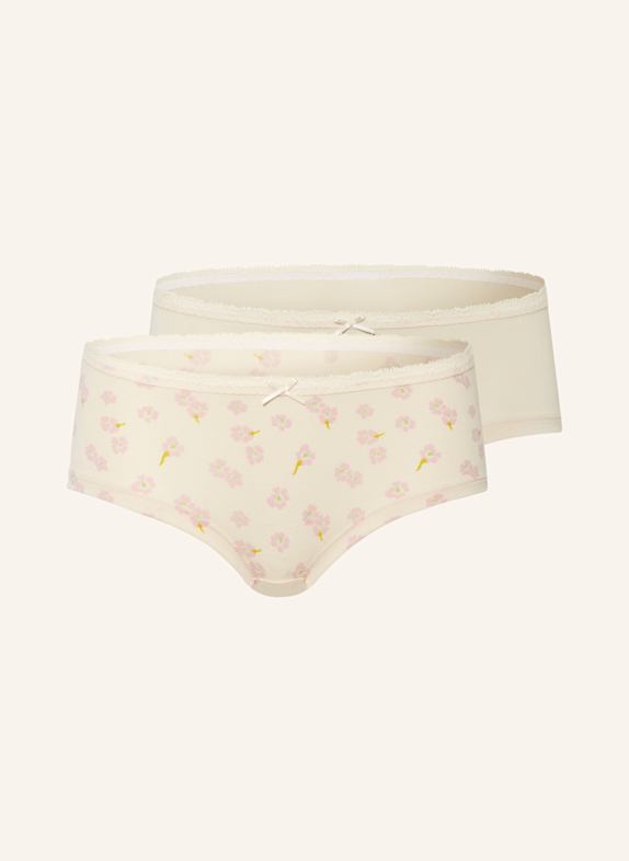 Sanetta 2er-Pack Panties CREME/ HELLROSA/ HELLGRÜN
