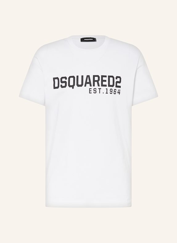 DSQUARED2 T-shirt WHITE/ BLACK